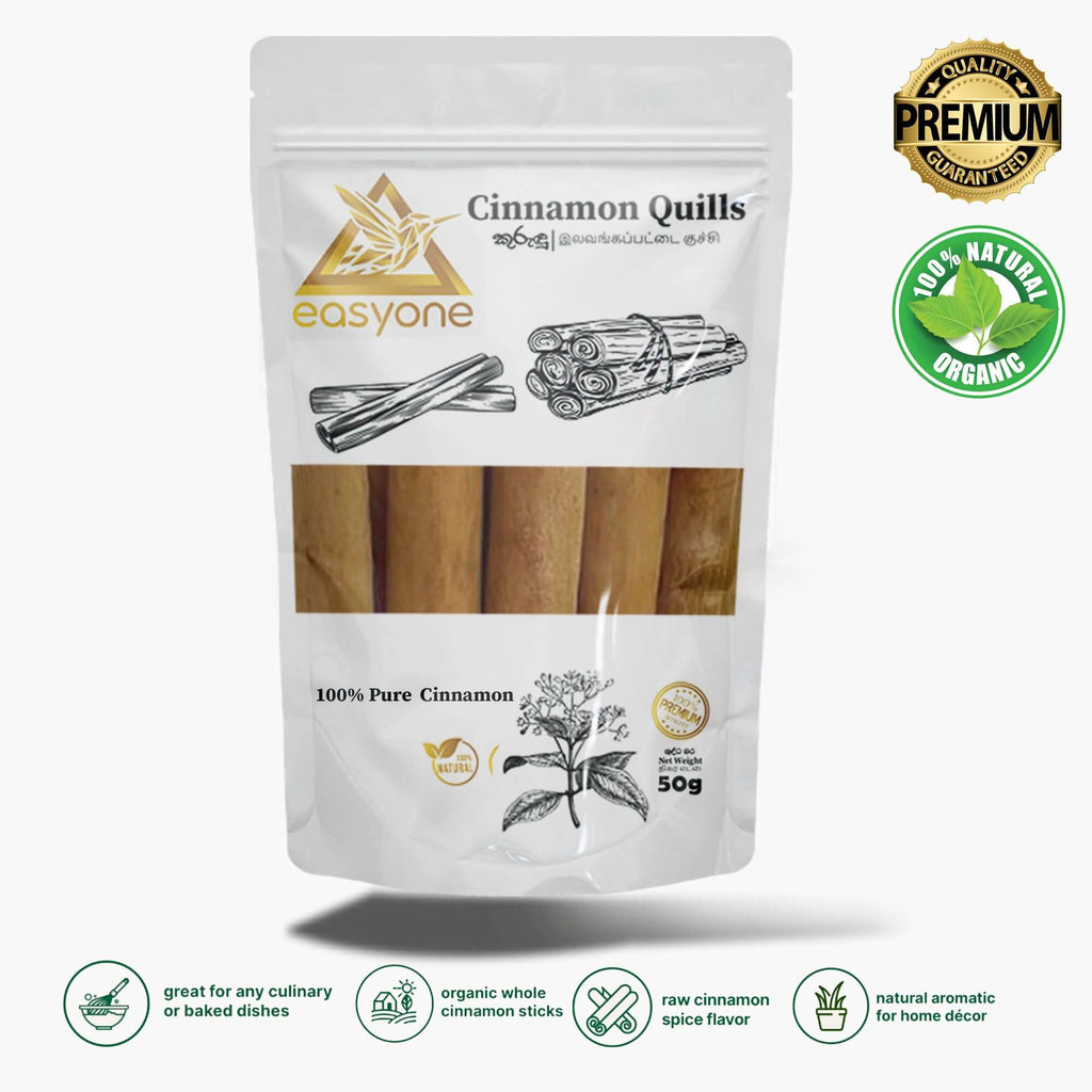 Premium Alba Ceylon Cinnamon Sticks – Organic Sri Lankan True Cinnamon Quills