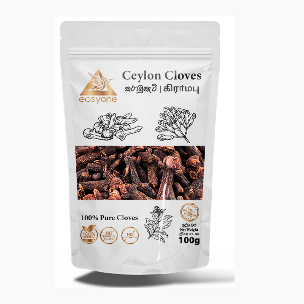 Whole Cloves 100% Organic Sun Dried Herb Pure Natural High Quality Spice Ceylon