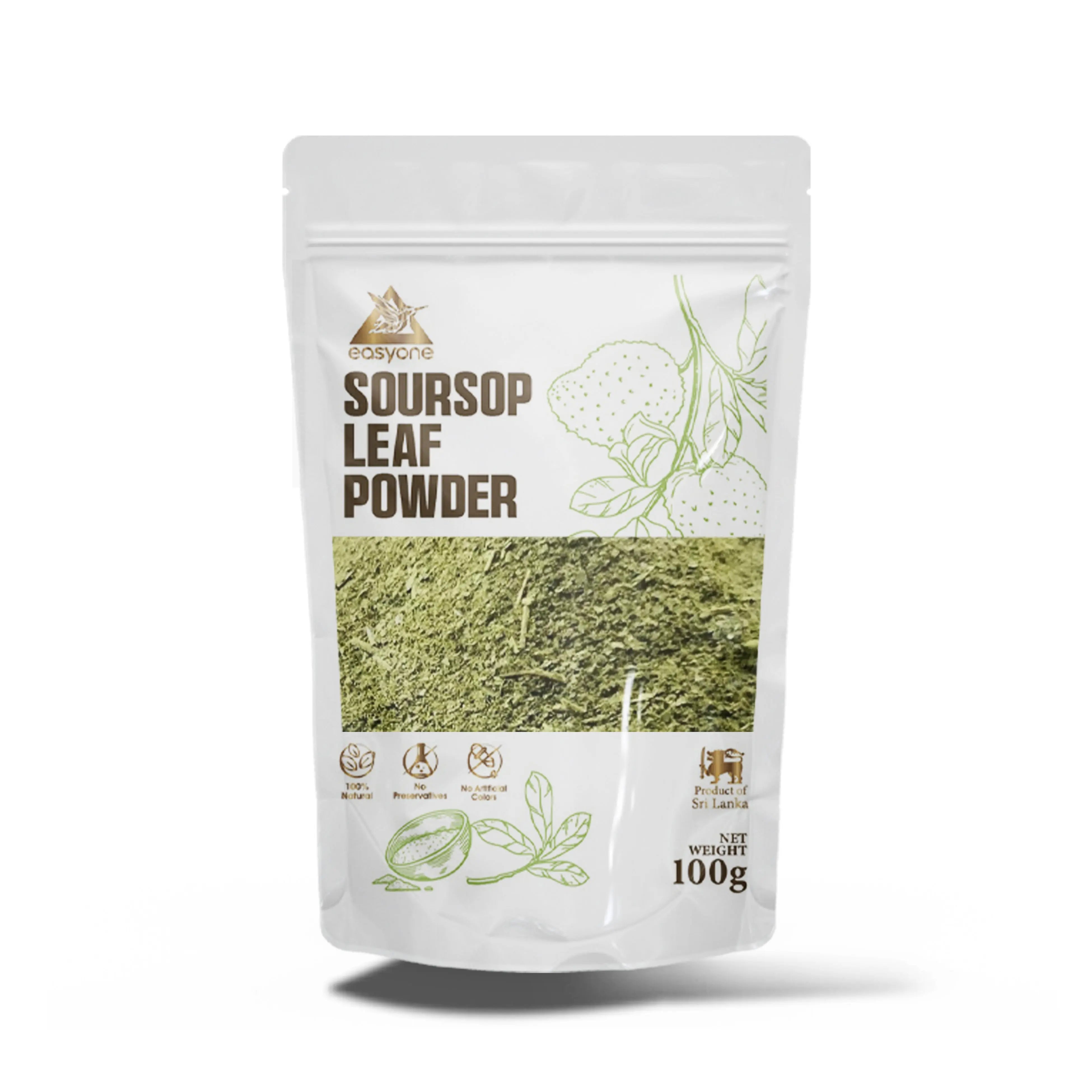 Premium Soursop leaf  Powder High Quality and Organic Dried Soursop leaf  Powder My Store